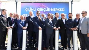 Çilimli Gençlik Merkezi’nin Temeli Atıldı