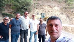 Deredibi Köyü'nde Asfalt Alt Yapı Çalışmaları Tamamlanıyor