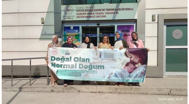 Doğal Olan Normal Doğum” Farkındalık Etkinliği Düzenlendi