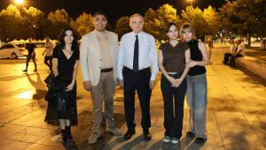 Düzce'de Anıtpark Meydanı'nda Samimi Buluşma
