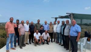 Kaymakam Deniz Pişkin, Tahirli Köyü Ahmetdağı Mevkii’nde İncelemelerde Bulundu