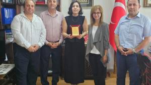 Kütüphaneci Şeyma İdem Keyvanoğlu’ndan Veda Ziyaret