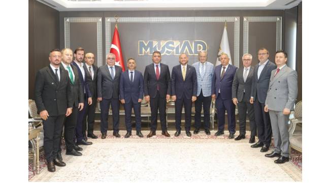 MÜSİAD Genel Merkezi'nde Önemli Ziyaret: Kamu-Kurum İş Birliği Masaya Yatırıldı