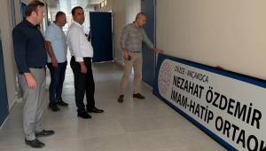 Nezahat Özdemir İmam Hatip Ortaokulu Yeni Eğitim-Öğretim Yılına Hazır Hale Getiriliyor