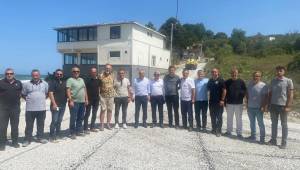 Paşalar Plajı Yolunda Sona Doğru: Yetkililer Çalışmaları Yerinde İnceledi