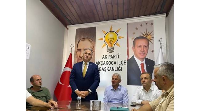 “Türkiye Yüzyılı Buluşmaları” Kapsamında Akçakoca’da Teşkilatla Buluşma