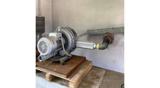 YENİ BLOWER İLE AKEVLER ARITMA TESİSİ MODERNİZE EDİLDİ.