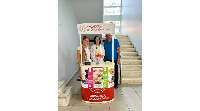 Akçakoca’da Halk Sağlığı Haftasında Kanser Taramalarına Dikkat Çekildi