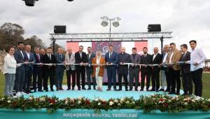 Akçaşehir Sosyal Tesisleri Törenle Hizmete Açıldı 