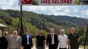 Aktaş ve Hemşin Köyleri Arasında Yapılacak 4,5 Kilometrelik Yolun Altyapı Çalışmaları İncelendi