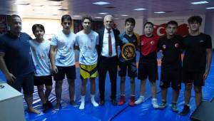 Düzce Gençlik ve Spor İl Müdürü Arslantürk'ten Bahçeşehir Spor Kompleksi’ne İnceleme Ziyareti