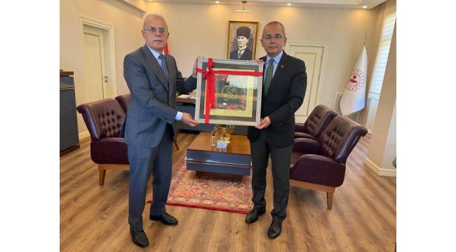 Düzce Gençlik ve Spor İl Müdürü Zekeriya Arslantürk’ten Kaymakam Pişkin’e Ziyaret