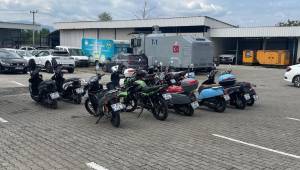 DÜZCE MERKEZLİ MOTOSİKLET OPERASYONU: 29 ŞÜPHELİYE ADLİ İŞLEM