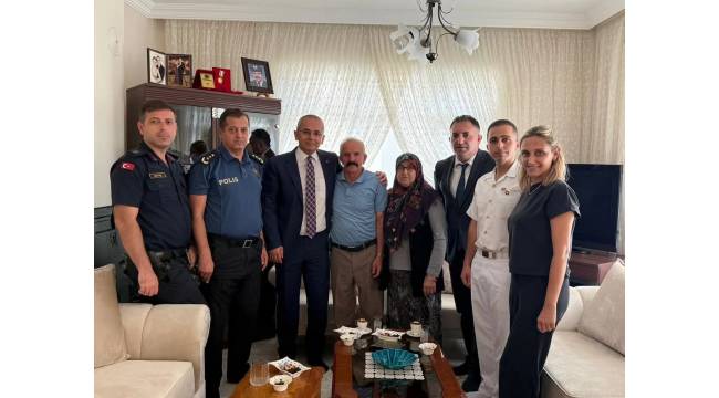Kaymakam Deniz Pişkin’den Kıbrıs Gazilerine Anlamlı Ziyaret