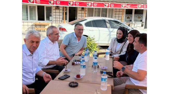 Kaymakam Deniz Pişkin Dere Islah Çalışmalarını Yerinde İnceledi