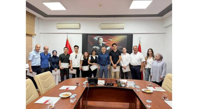 Kaymakam Deniz Pişkin, Yaz Stajyerleriyle Bir Araya Geldi