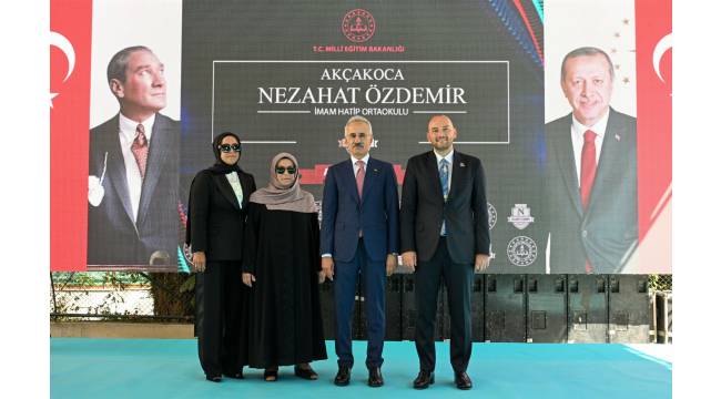Vefa, Değer ve Gelecek Aynı Çatıda: Akçakoca Nezahat Özdemir İmam Hatip Ortaokulu Açıldı
