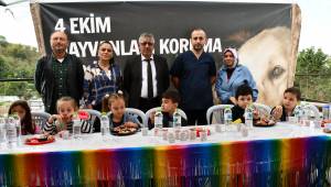 4 EKİM HAYVANLARI KORUMA GÜNÜ DOLAYISIYLA BARINAĞA ÖĞRENCİLERDEN ZİYARET