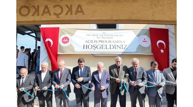 Akçakoca Üniversitesi’ne Kazandırılan Cami Dualarla Açıldı