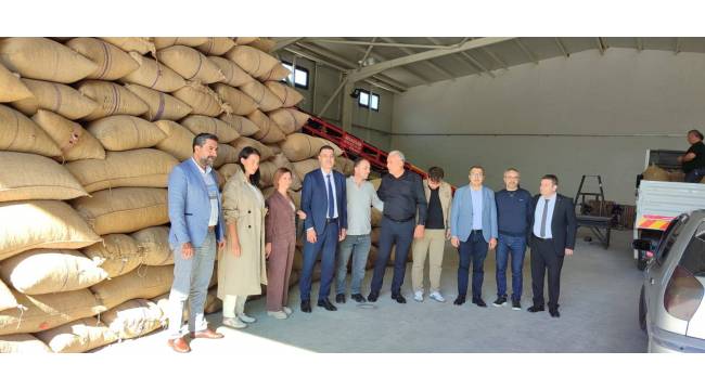 Akçakoca Ziraat Odası’ndan Tarım Kredi’nin Fındık Alım Merkezine Ziyaret