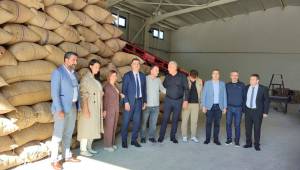 Akçakoca Ziraat Odası’ndan Tarım Kredi’nin Fındık Alım Merkezine Ziyaret
