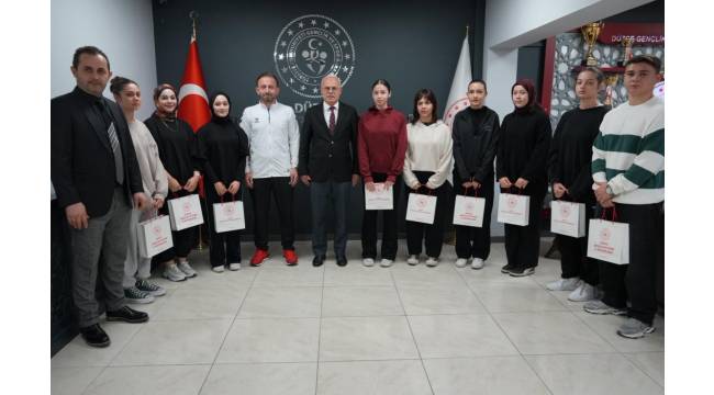 Başarılı Sporculardan Ziyaret