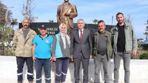 Başkan Albayrak, Park ve Bahçeler Çalışmalarını Yerinde İnceledi