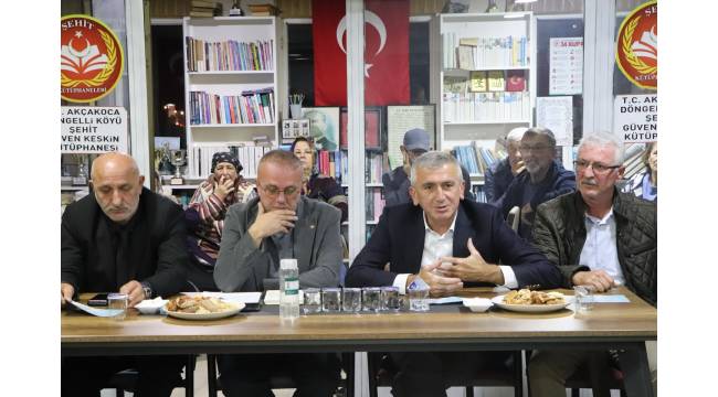 Başkan Fikret Albayrak, Döngelli Köyü Halkıyla Bir Araya Geldi