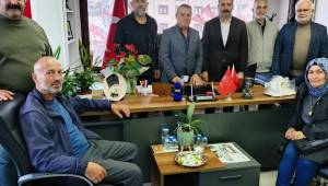 CHP Akçakoca İlçe Başkanı Tuğrul Abanoz’a Saadet Partisi’nden Hayırlı Olsun Ziyareti