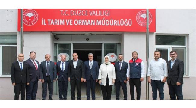 DÜZCE’DE KAHVERENGİ KOKARCA MÜCADELE ÇALIŞMALARI DEĞERLENDİRİLDİ