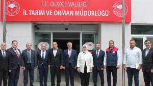 DÜZCE’DE KAHVERENGİ KOKARCA MÜCADELE ÇALIŞMALARI DEĞERLENDİRİLDİ