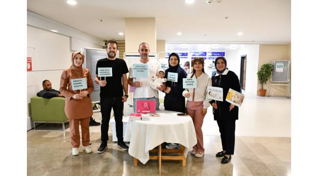 Düzce Üniversitesi Hastanesi’nde Emzirme Haftası Kapsamında Farkındalık Standı Açıldı