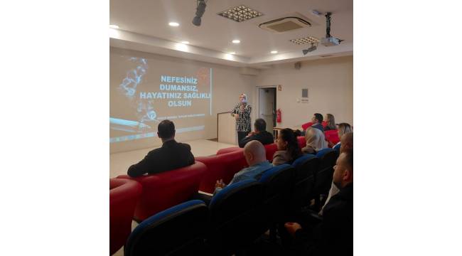 Tütün Bağımlılığıyla Mücadele Farkındalık Eğitimi Gerçekleştirildi