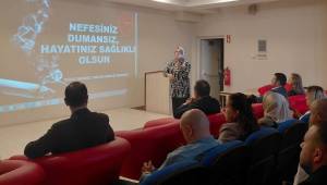 Tütün Bağımlılığıyla Mücadele Farkındalık Eğitimi Gerçekleştirildi