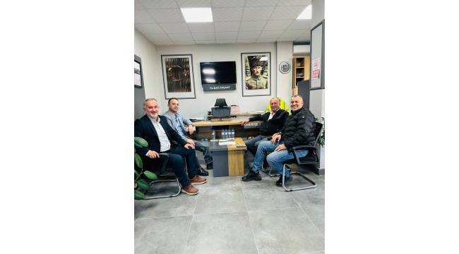 Ziraat Yüksek Mühendisi Ali Uzun ve Ulusal Fındık Konseyi Üyesi Alparslan Sarı, Erol Solak’ı ziyaret ederek fikir alışverişinde bulundu.