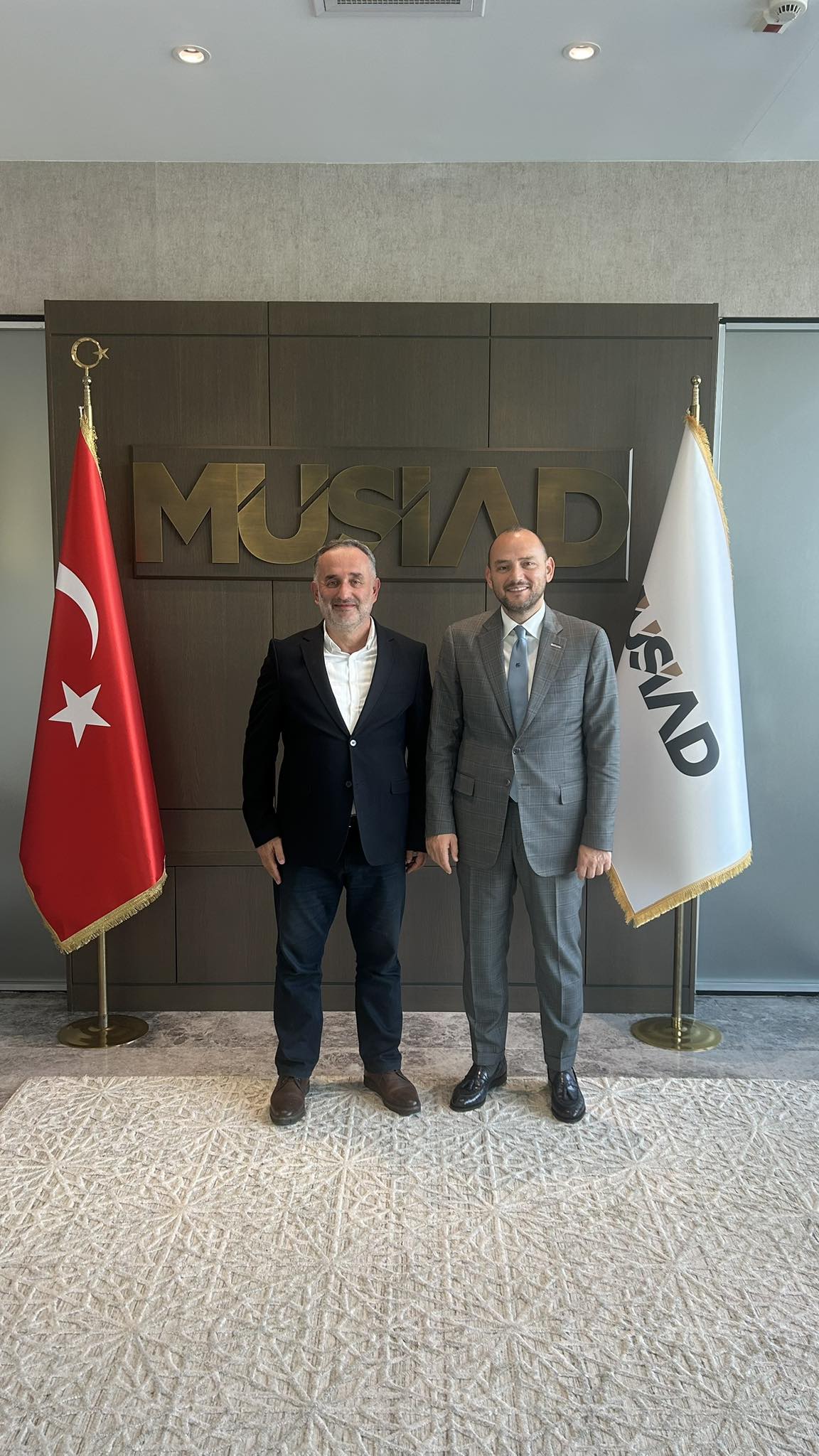 Akçakoca Fındık Kooperatifi Başkanı Ali Uzun’dan MÜSİAD Genel Başkanı Burhan Özdemir’e Ziyaret