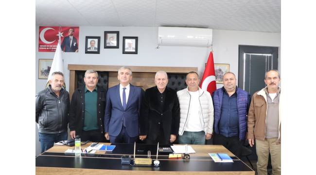 Başkan Fikret Albayrak’tan Esnaf Kefalet Kooperatifi’ne Hayırlı Olsun Ziyareti