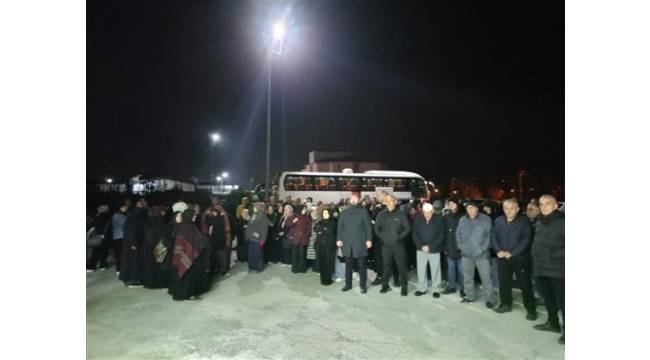 DÜZCE’DEN KUTSAL YOLCULUĞA DUYGULU UĞURLAMA