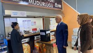 Düzce Gençlik ve Spor İl Müdürü Arslantürk, Konuralp Yurdunu İnceledi