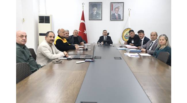 DÜZCE İL ÖZEL İDARESİ’NDE ENCÜMEN TOPLANTISI GERÇEKLEŞTİRİLDİ