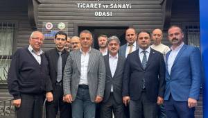 Gerede TSO Heyetinden Akçakoca TSO İnceleme Ziyareti