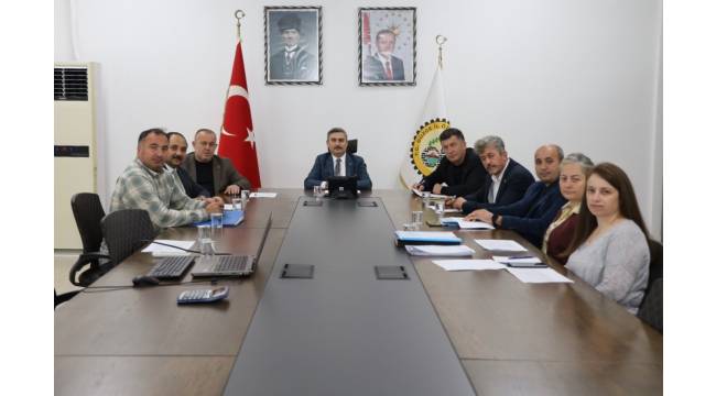 İl Encümen Toplantısı Gerçekleştirildi