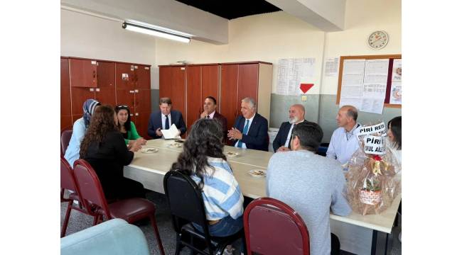 Kaymakam V. Şevket Cinbir’den Piri Reis Mesleki ve Teknik Anadolu Lisesi’ne Ziyaret