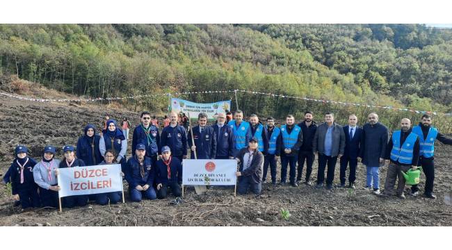 “Milli Ağaçlandırma Günü”nde fidan dikimi gerçekleştirildi.