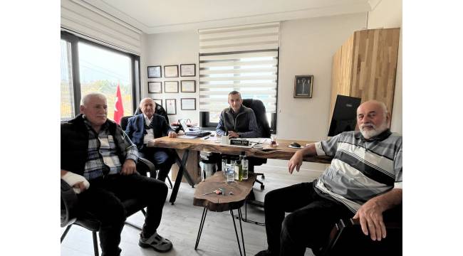 Muhtarların Ziyareti OSB Müdürü Efe’yi Mutlu Etti