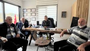 Muhtarların Ziyareti OSB Müdürü Efe’yi Mutlu Etti