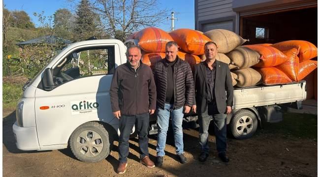 AFİKO Kooperatifi’nde Hareketli Gün: Yeni Ortaklar Fındıklarını Teslim Etti