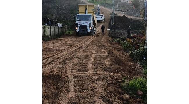 Akçakoca Çayağzı Köyü’nde Kutu Menfez Çalışmaları Tamamlandı