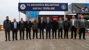 Akçakoca’da Düzce Belediye Başkanları Toplantısı Gerçekleştirildi