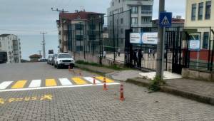 Akçakoca’da Trafik Levhaları Yenileniyor